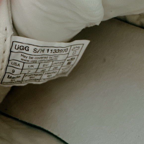 Women's UGG Lifestyle Shoes Low-top Marin Mega Lace White Size 9 - Picture 6 of 8